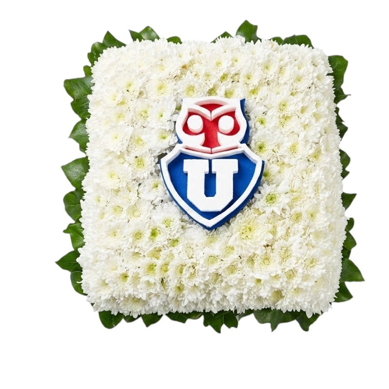 Cojin Floral -Universidad de Chile